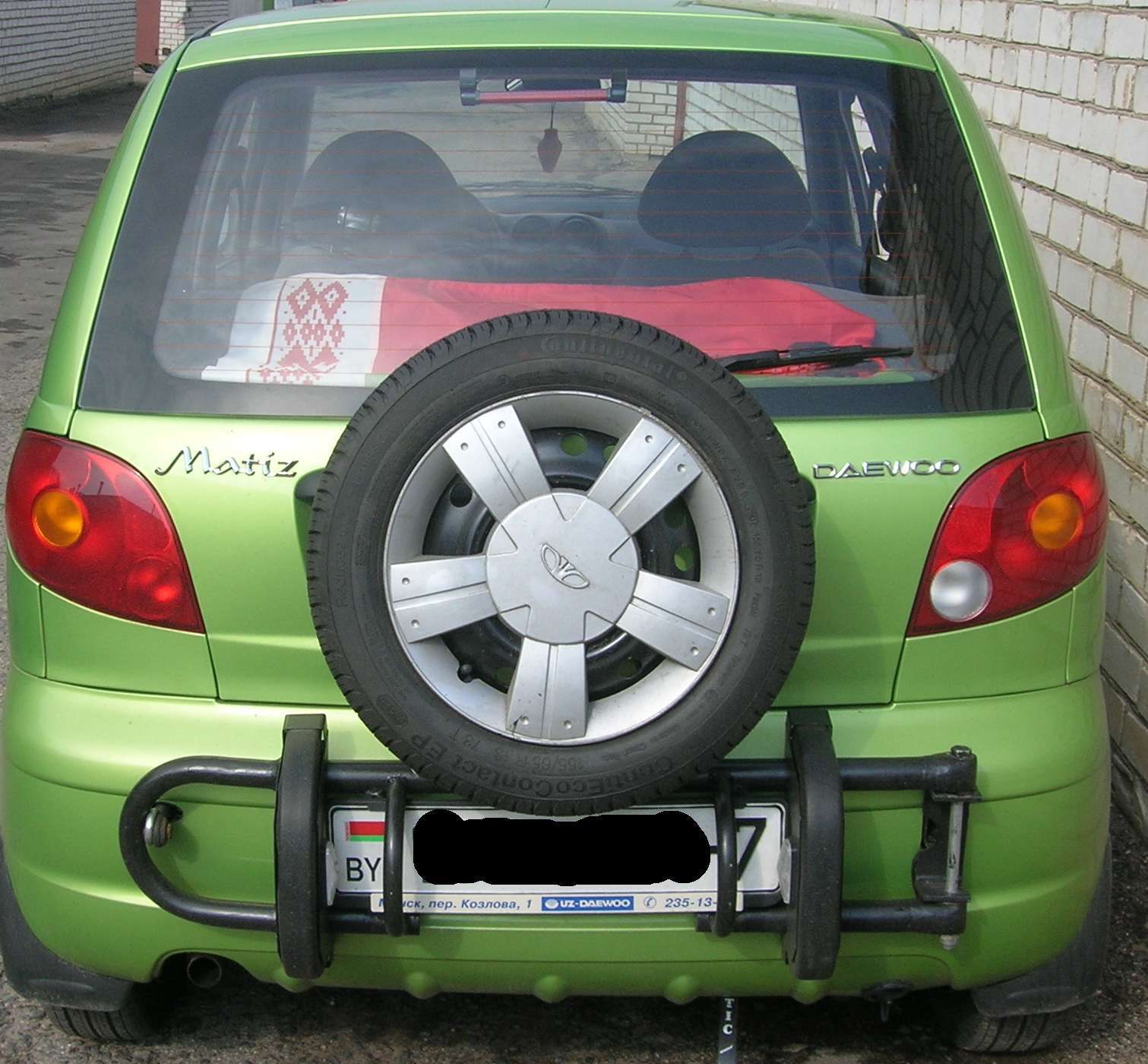 Daewoo Matiz кенгурятник